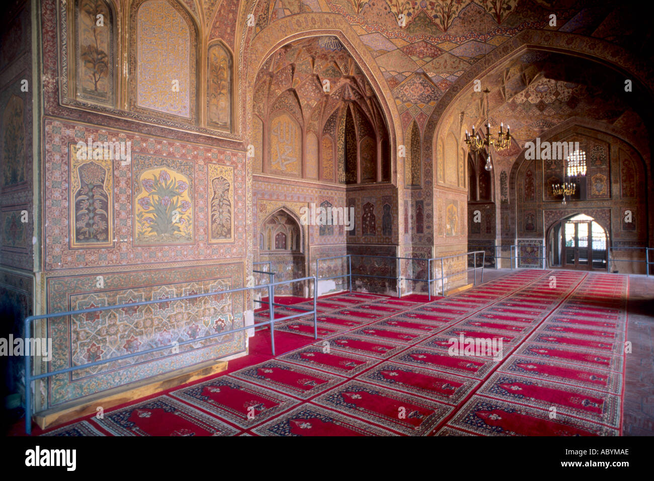 Il Pakistan Lahore Wazir Khan moschea Foto Stock