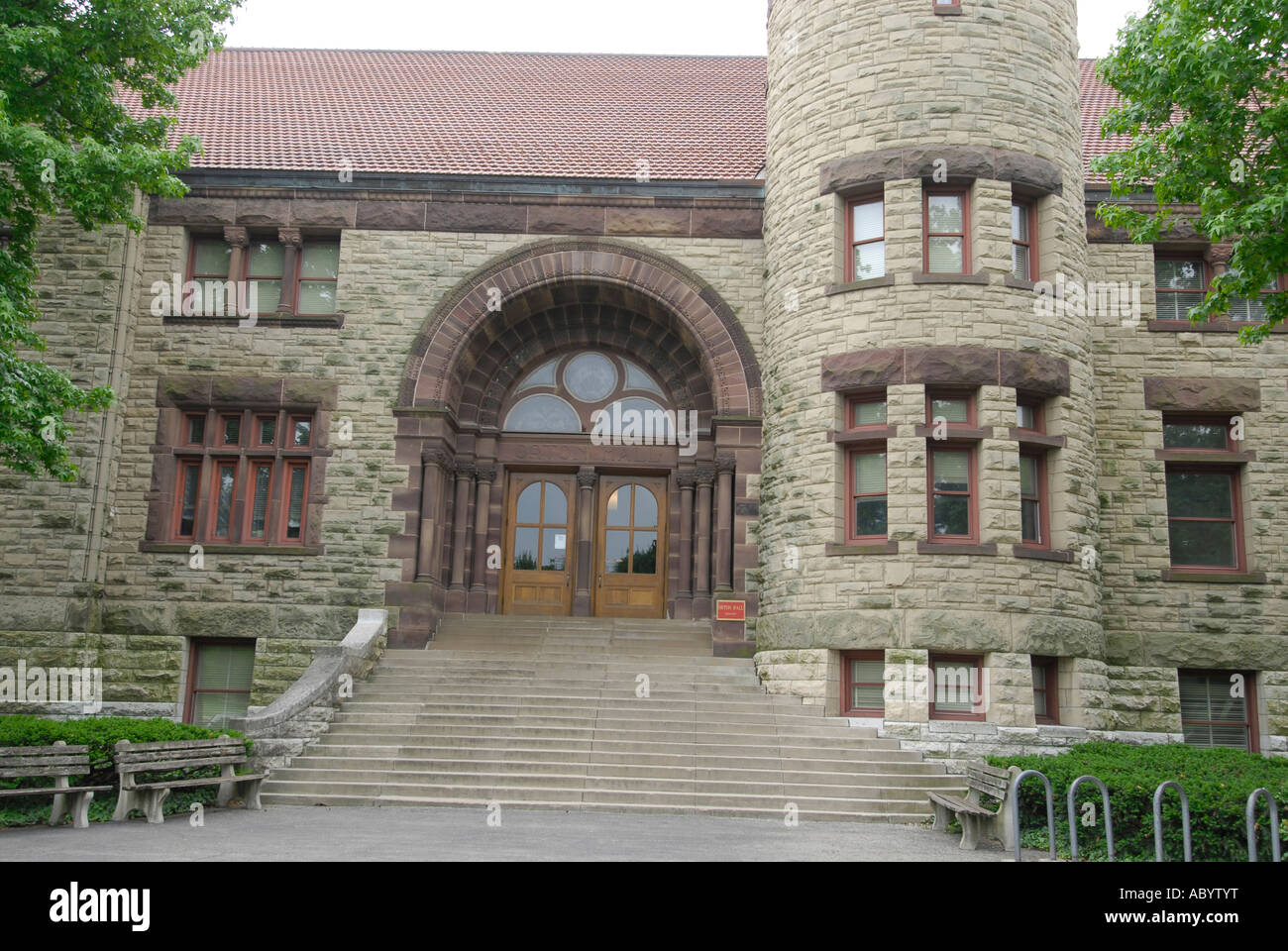 Orton Hall su Ohio State Buckeyes Campus Universitario in Columbus Ohio Oh Foto Stock