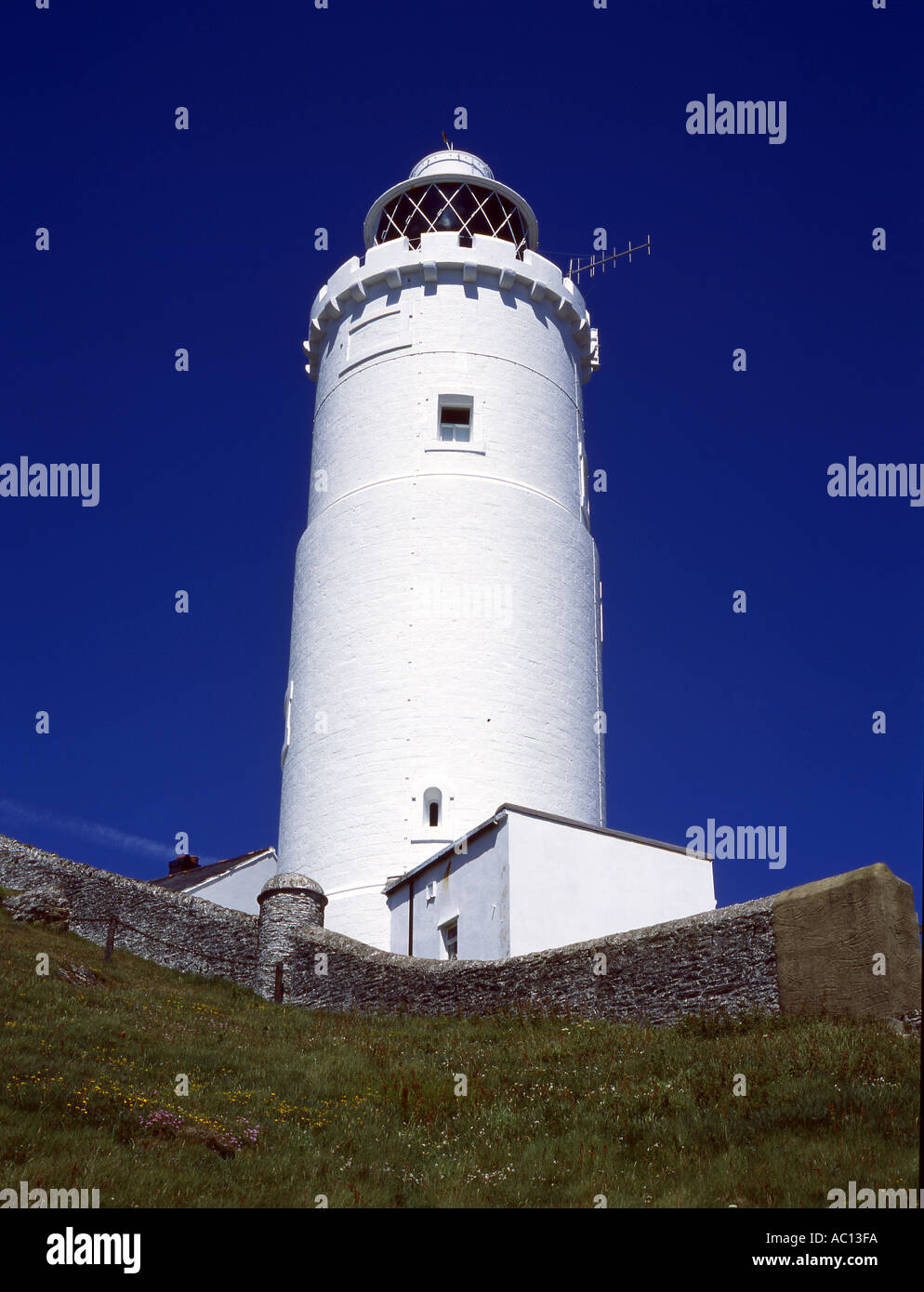 Avviare Point Lighthouse South Devon Foto Stock