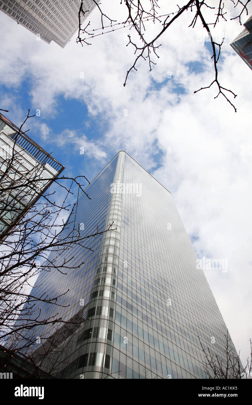 HSBC Building Canada Square London REGNO UNITO Foto Stock