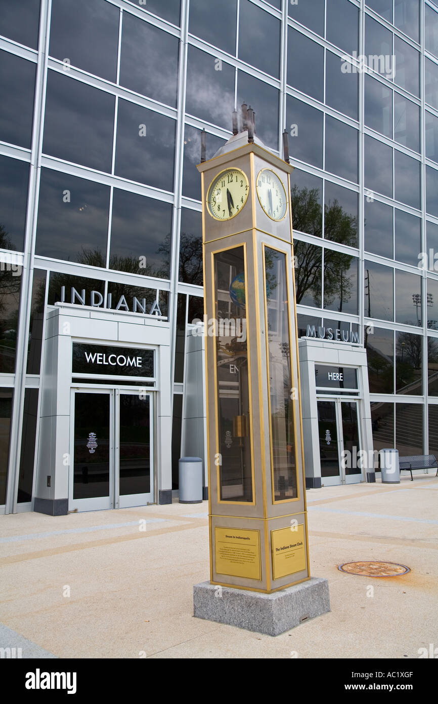 Indiana orologio a vapore Foto Stock