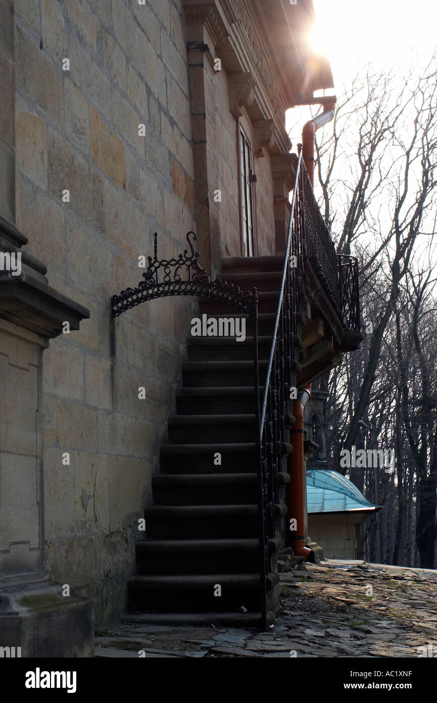 Kalwaria Zebrzydowska, il più antico Calvario in Polonia. Cappella Foto Stock