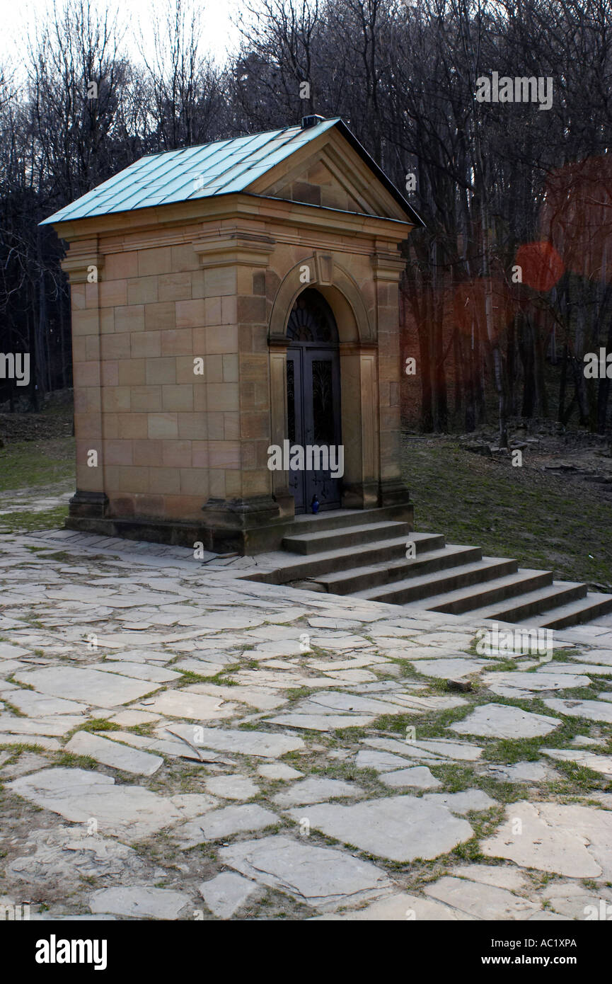 Kalwaria Zebrzydowska, il più antico Calvario in Polonia. Cappella Foto Stock