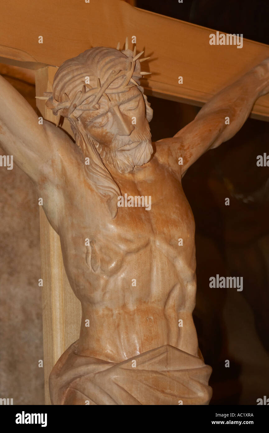 Kalwaria Zebrzydowska, il più antico Calvario in Polonia. Croce Foto Stock