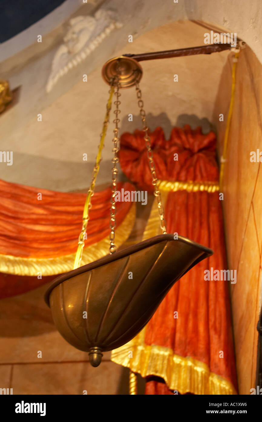 Kalwaria Zebrzydowska, il più antico Calvario in Polonia. Tomba di Cristo. Foto Stock