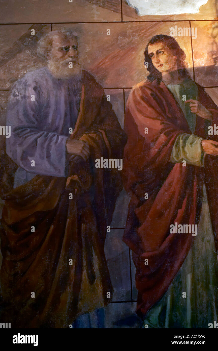 Kalwaria Zebrzydowska, il più antico Calvario in Polonia. Tomba di Cristo Foto Stock