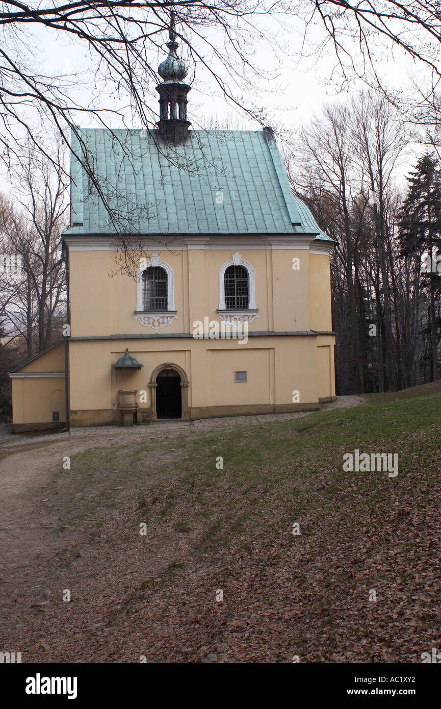 Kalwaria Zebrzydowska, il più antico Calvario in Polonia. Cappella Foto Stock