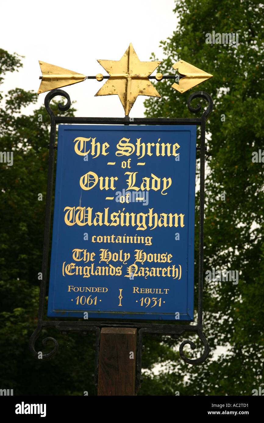 Santuario Walsingham Foto Stock