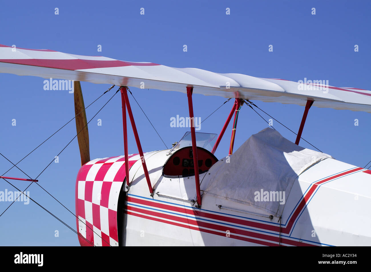 Doppia aeromobile alato Foto Stock