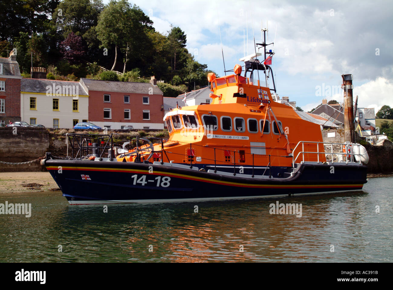 Il RNLI s barca Maurice e Joyce Hardy Foto Stock