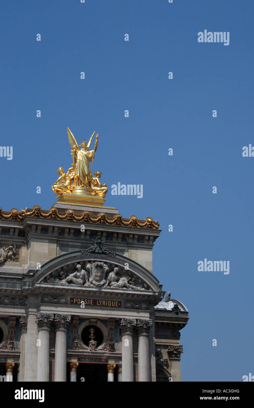 L'Opera de Paris Garnier, Parigi, Francia Foto Stock