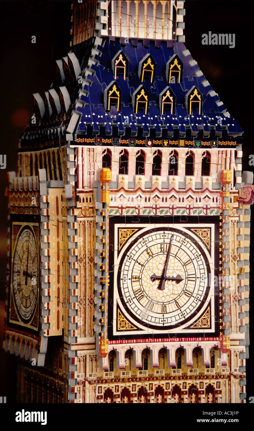 Un disegno della torre dell'orologio del big ben con la bandiera del vettore di bandiera della giornata nazionale del regno uno | Vettore Premium
