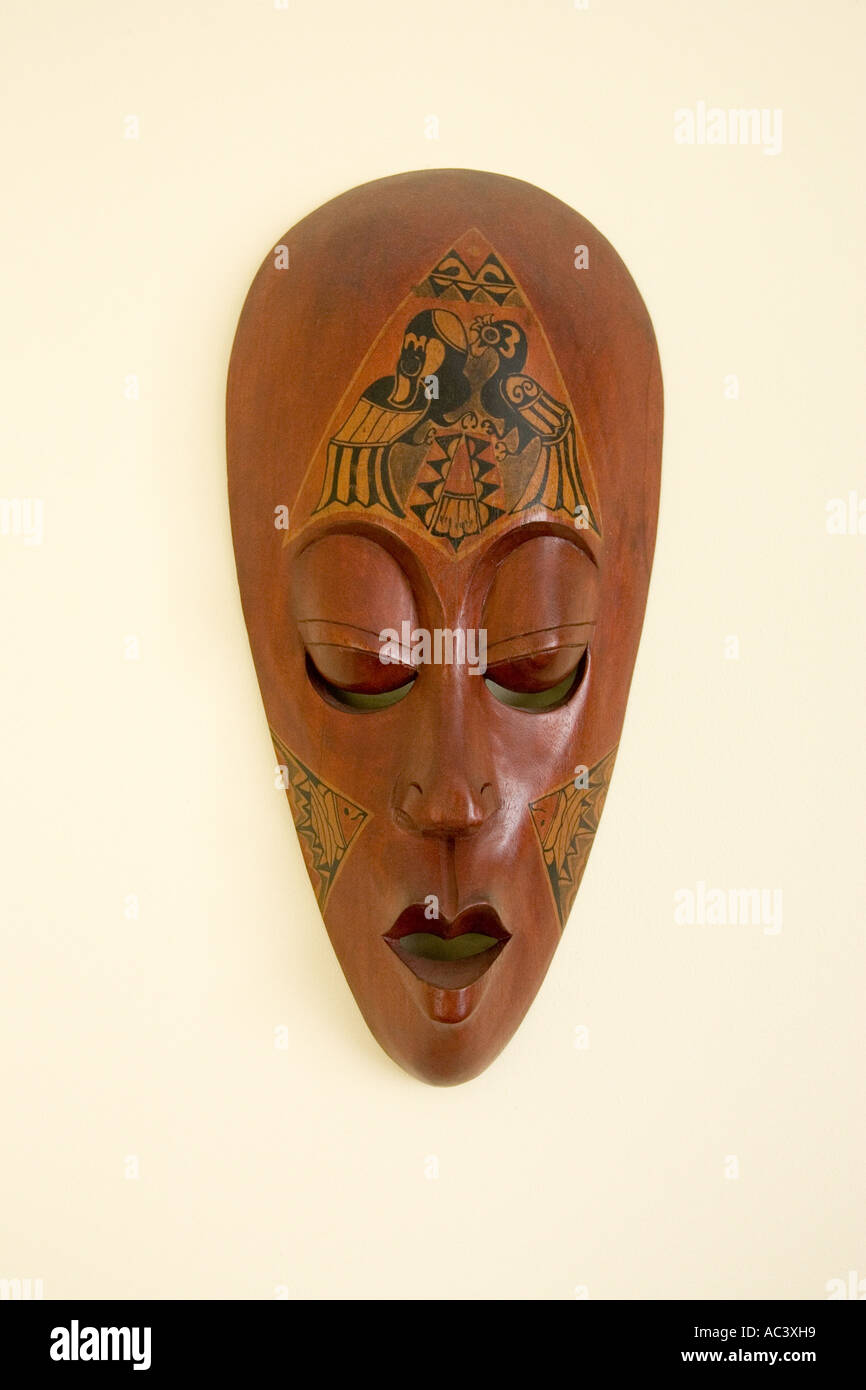 African maschera facciale Foto Stock