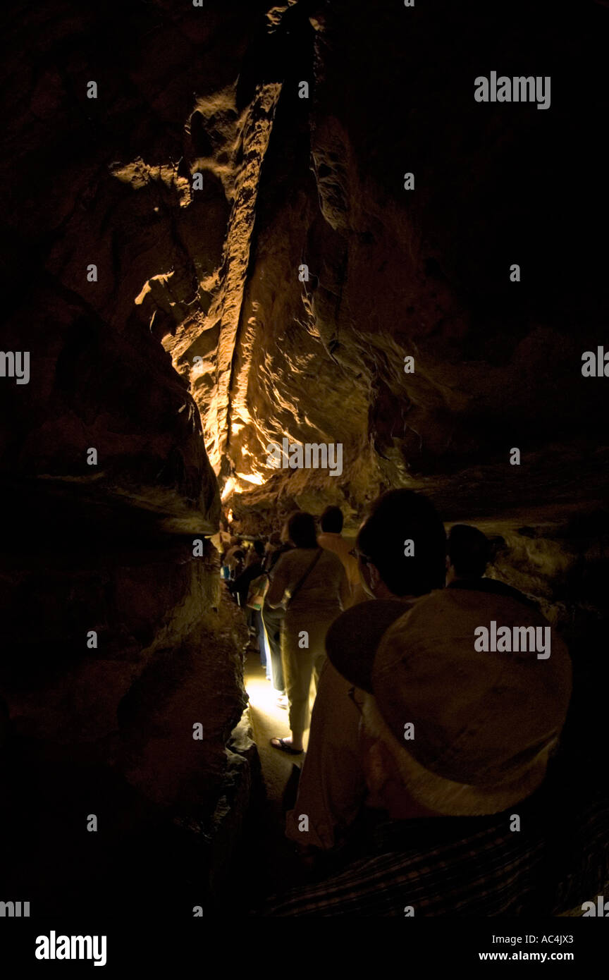 Ruby cade cavern a Lookout Mountain, Chattanooga, Tennessee. Foto Stock