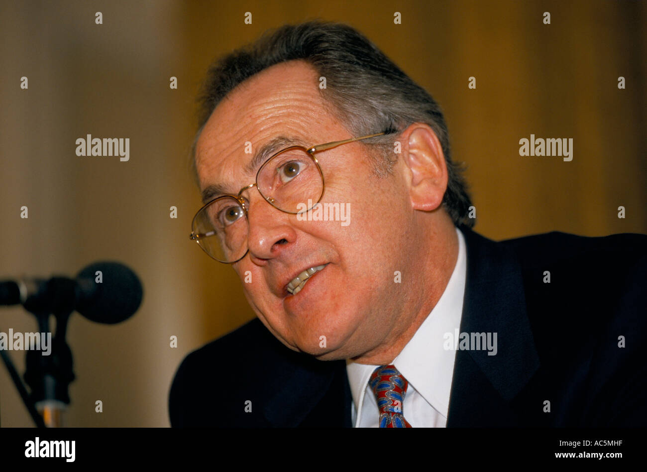 Jack Cunningham politico britannico Il Ministro dell'Agricoltura Foto Stock