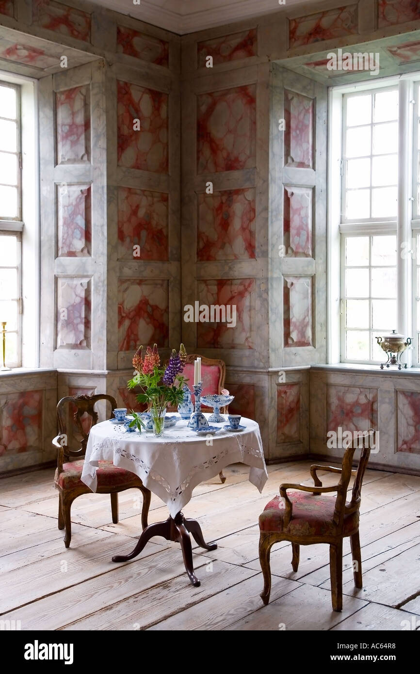 Old Manor House interno Foto Stock
