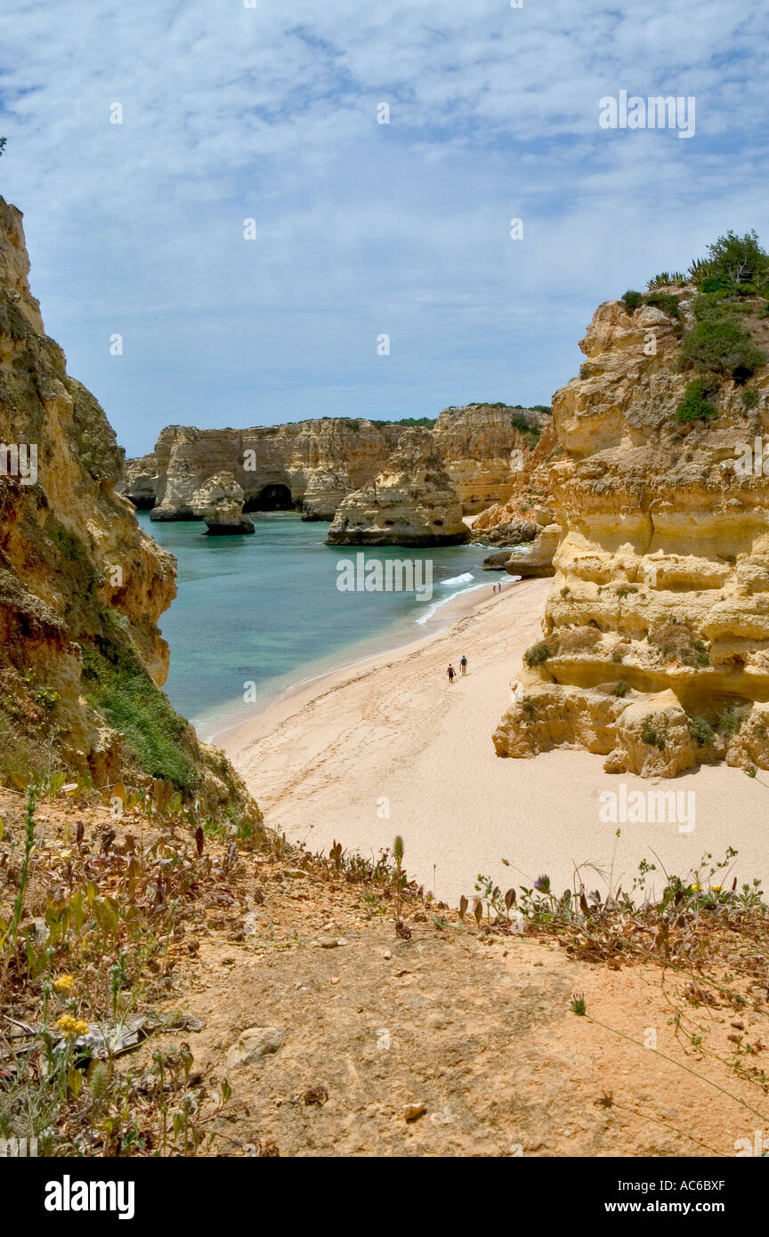 Praia da Marinha Algarve Portogallo Foto Stock