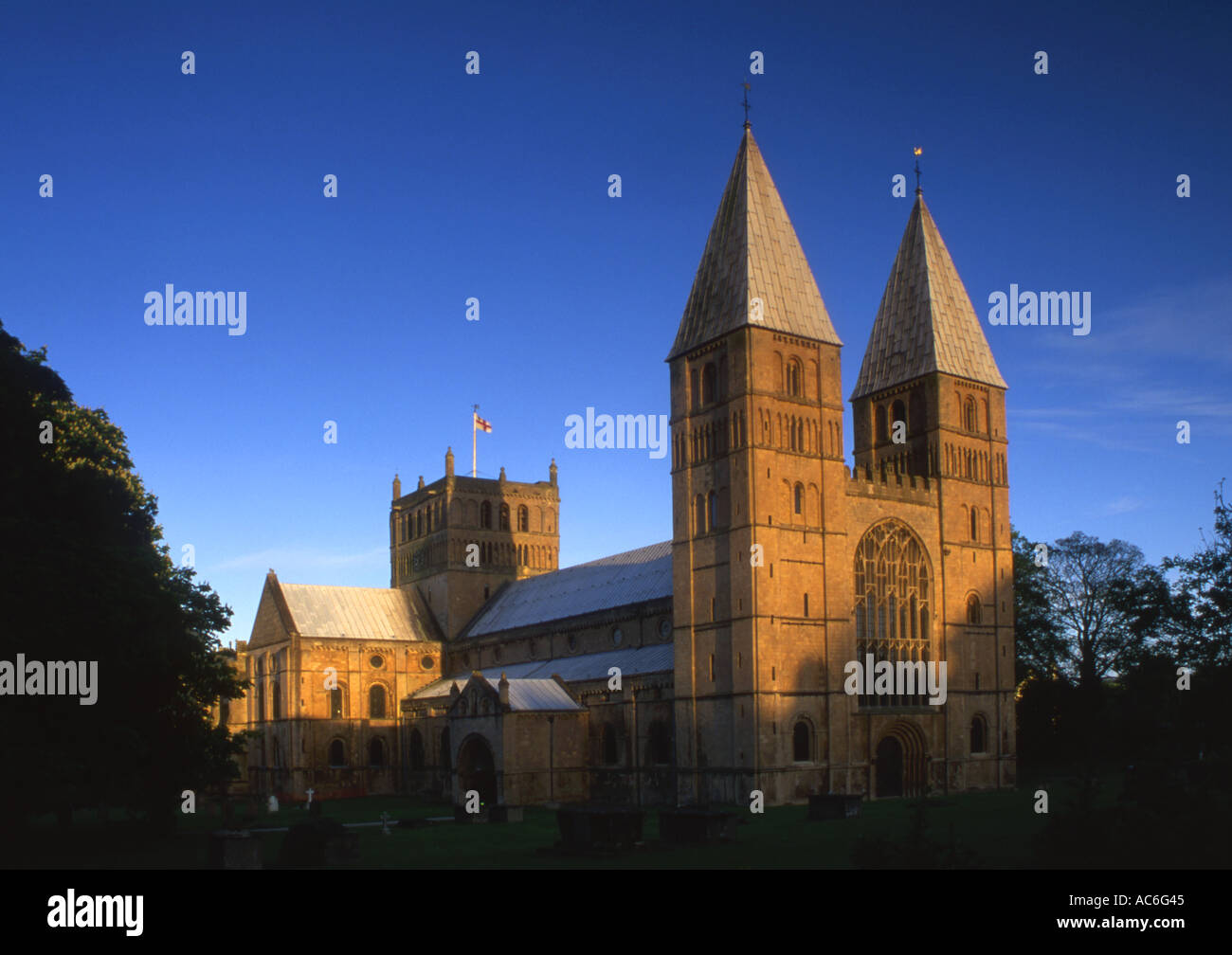 Southwell Minster Nottinghamshire Foto Stock
