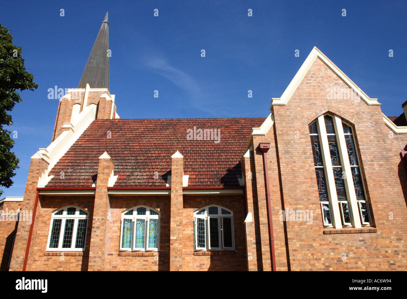 Una chiesa in mattoni Sunshine Coast di Queensland AUSTRALIA BAPD2421 Foto Stock