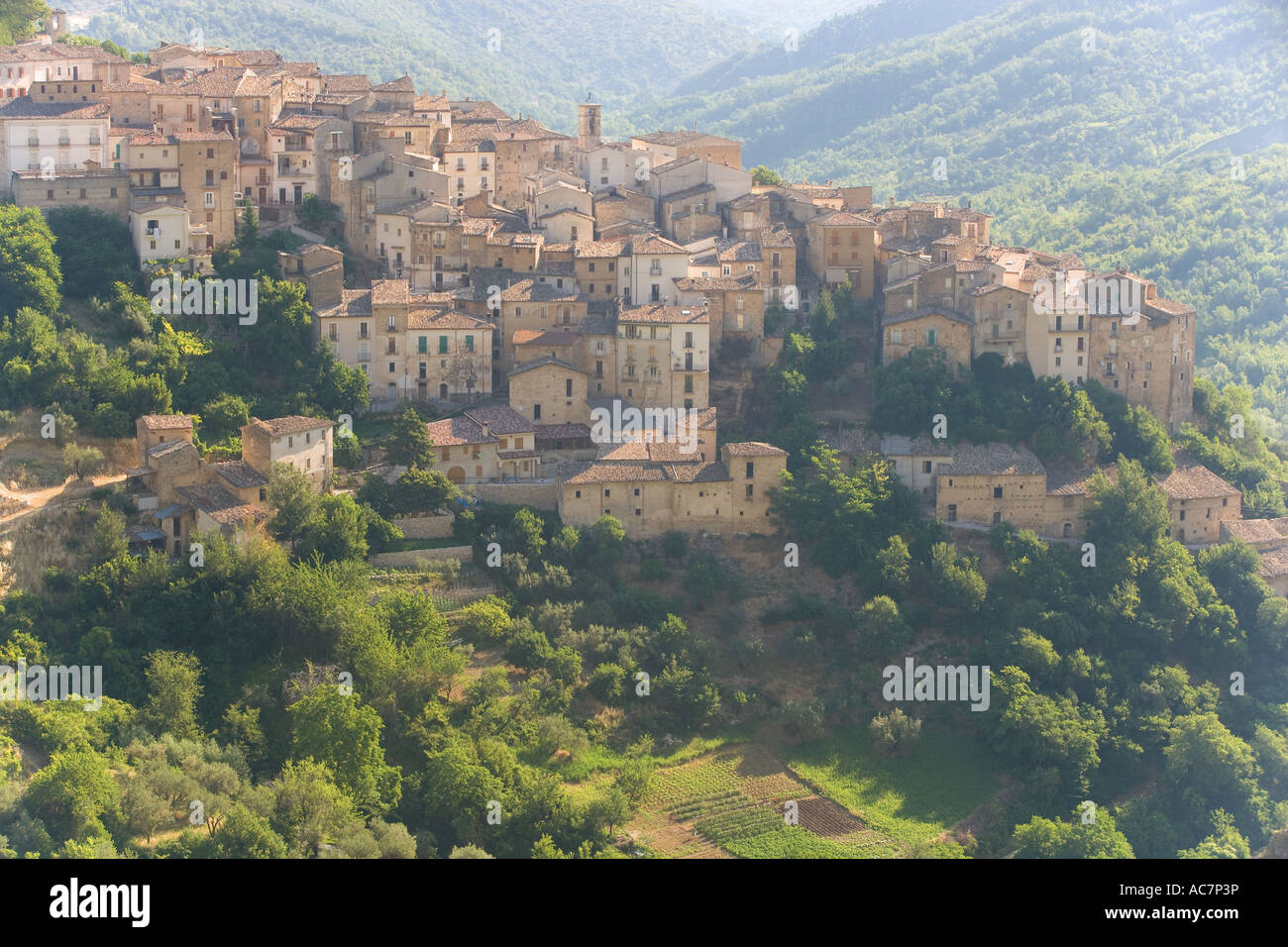 Anversa d Abruzzo nr Sulmona Abruzzo Italia Foto Stock