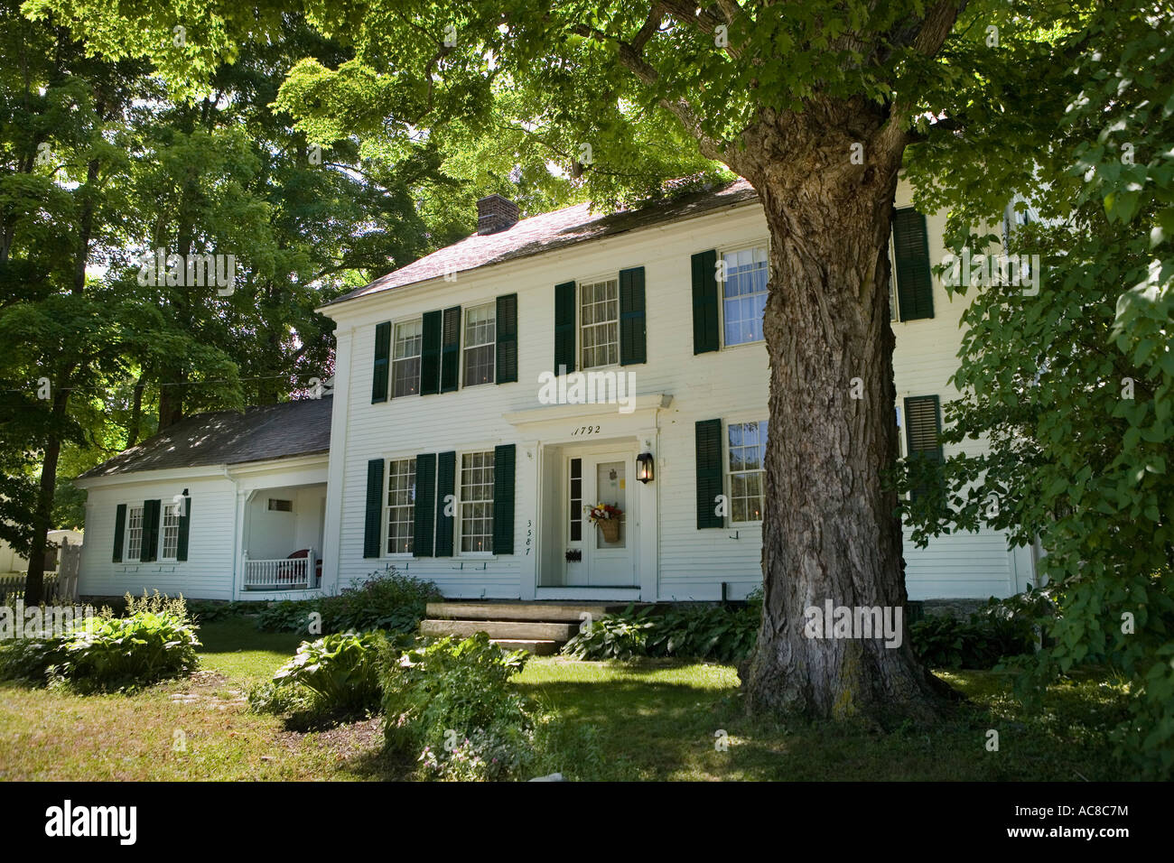 Norman Rockwell house Arlington Vermont Bennington County Foto Stock