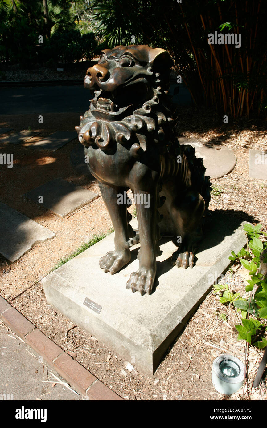 I Giardini Botanici di Sydney, Nuovo Galles del Sud Australia. Foto Stock
