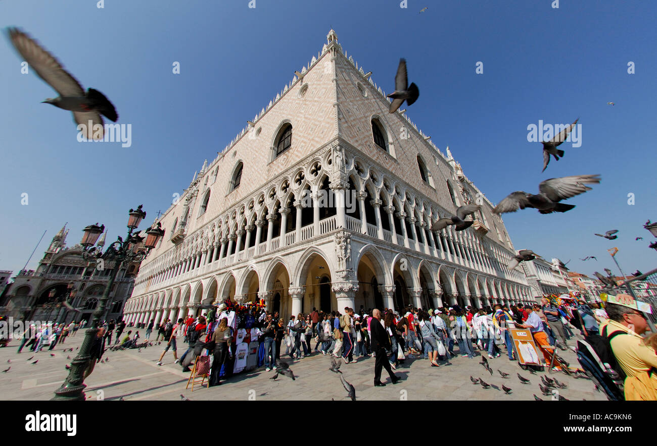 Palazzo Ducale - Piazza San Marco Venezia Italia Foto Stock