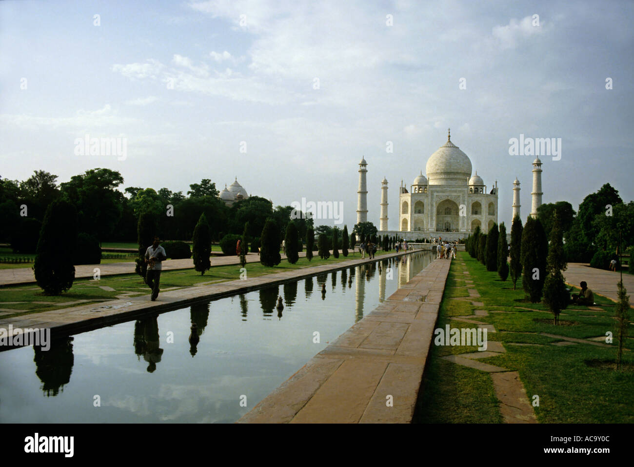 India, Agra - Taj Mahal Foto Stock
