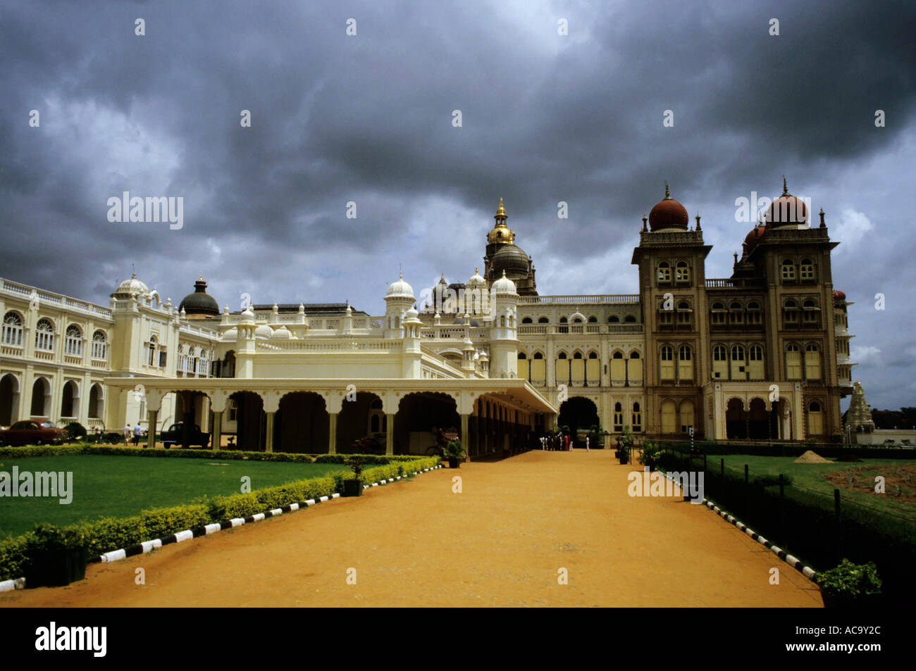 Il Maharaja Palace, Mysore, India Foto Stock