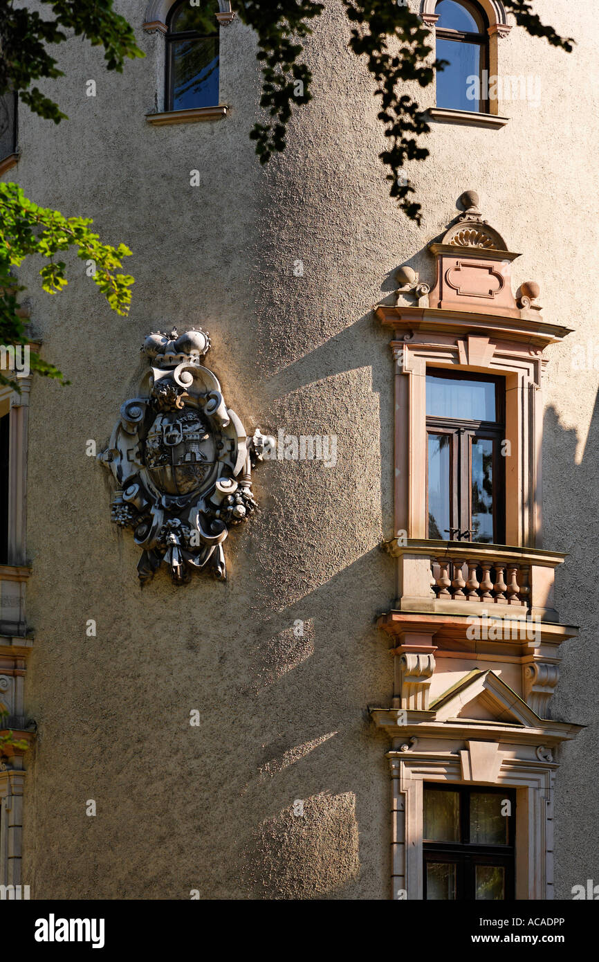 Thurn und Taxis castle, Regensburg, Alto Palatinato, Baviera, Germania Foto Stock