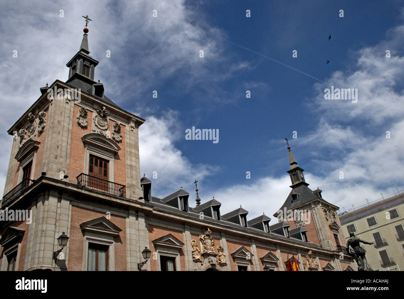 L'Ayuntamiento, orTown Hall, di Madrid, Spagna. Foto Stock