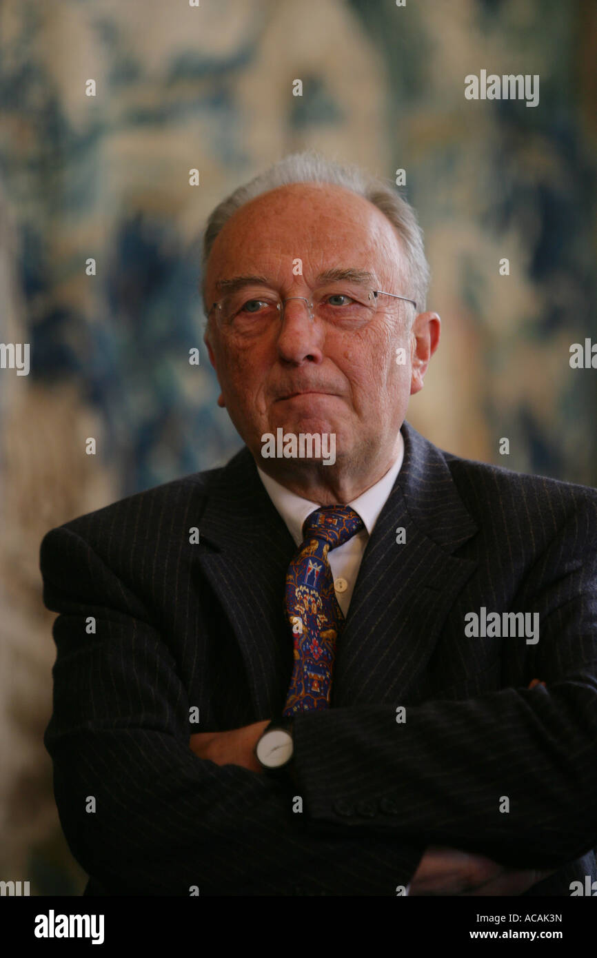 Esperto in diritto costituzionale il Professor Dott. Rupert Scholz Foto Stock