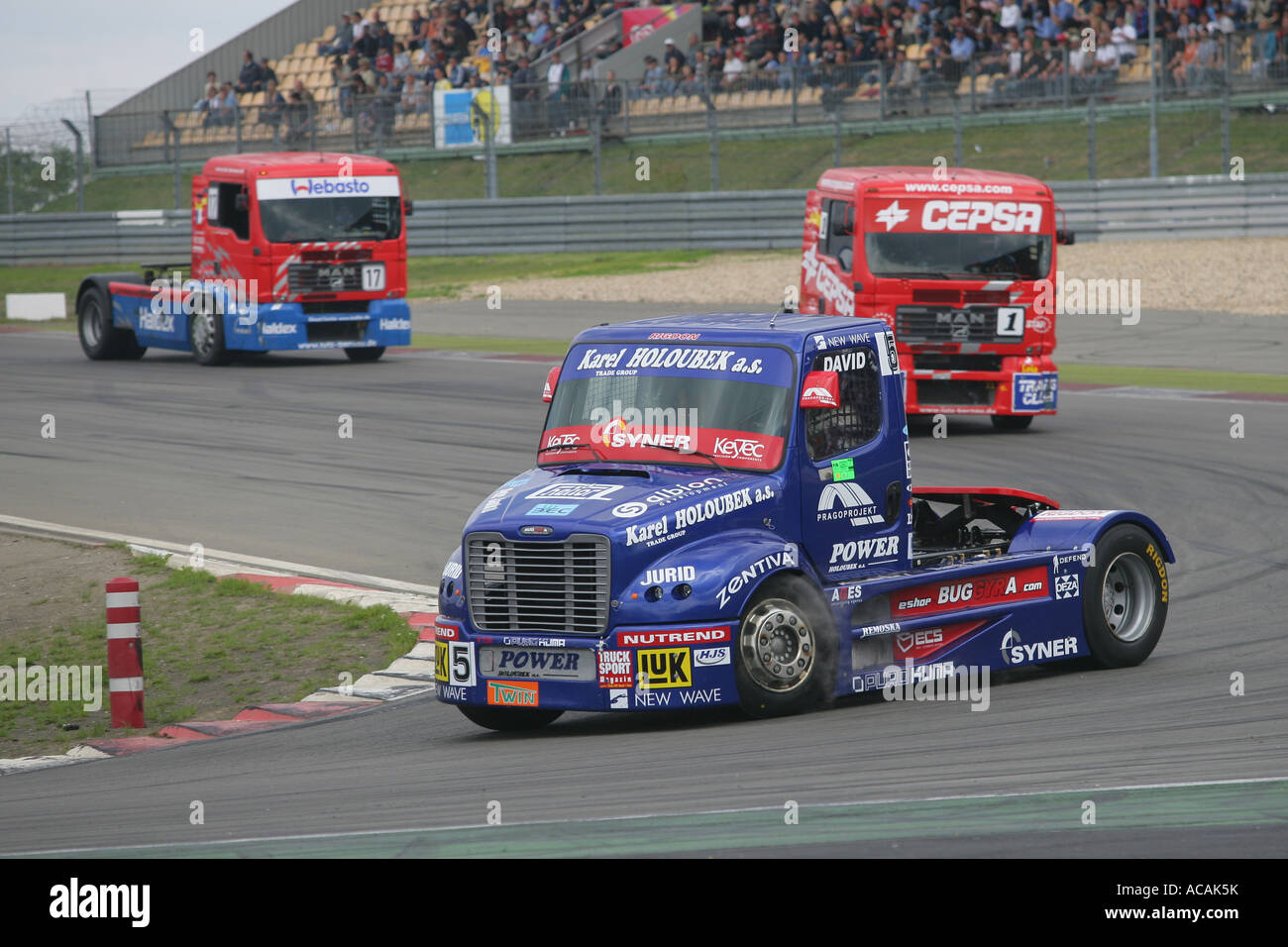 ADAC-Truck-Grand-Prix 2007 al Nuerburgring vicino a Adenau Renania Palatinato Germania Europa Foto Stock