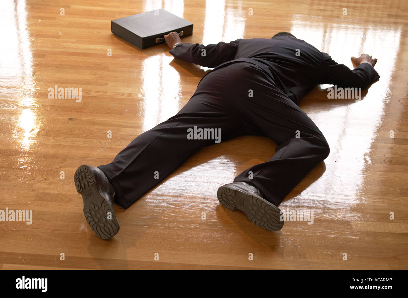 Uomo al piano Foto Stock