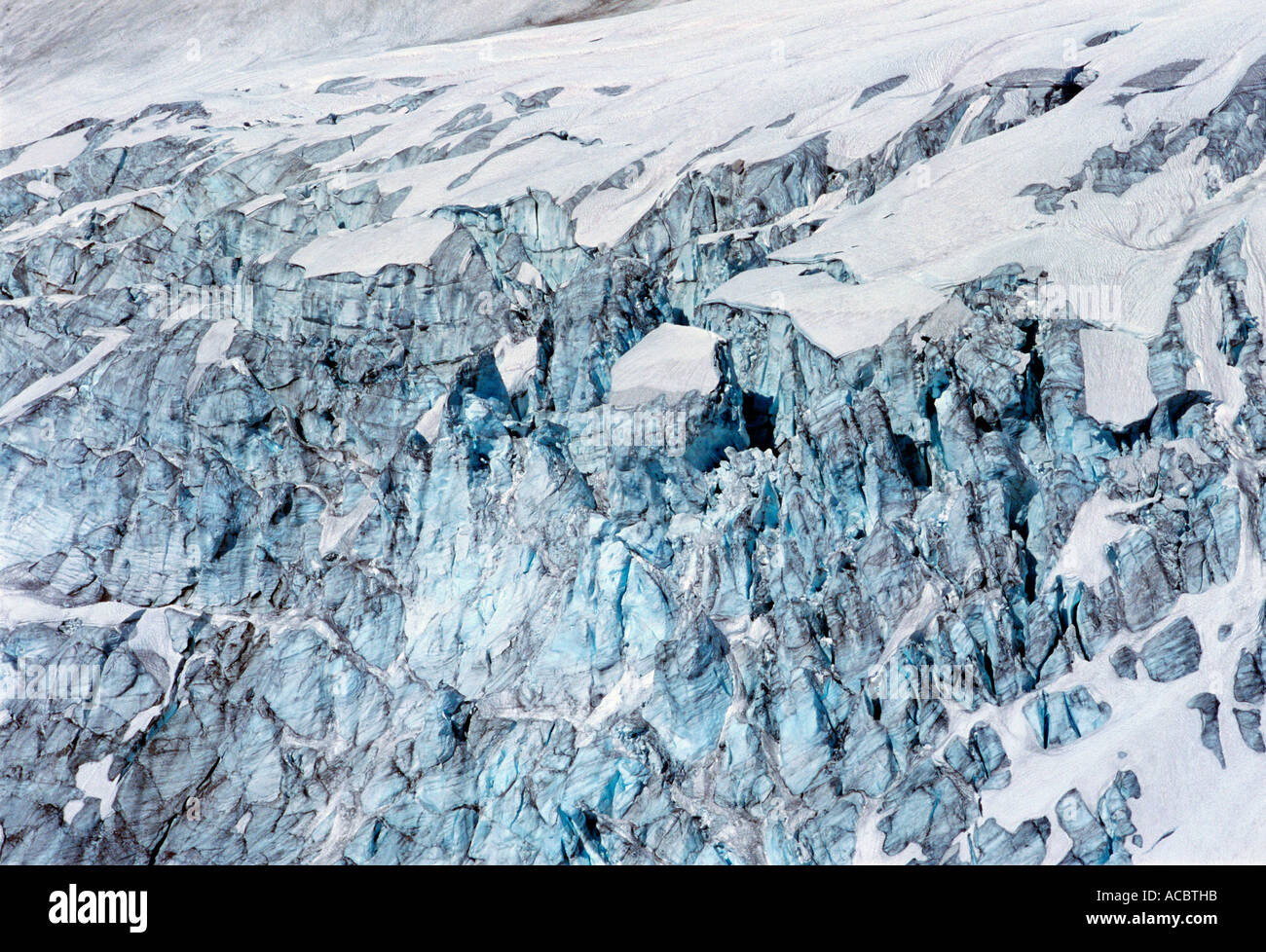 Bordo della regione dei ghiacciai delle montagne rocciose provincia di Alberta in Canada Foto Stock