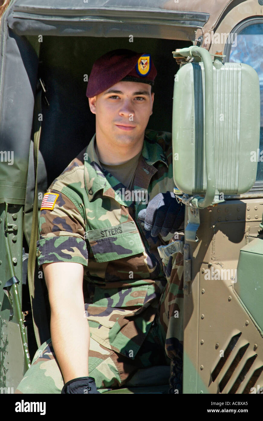 Giorno di indipendenza parade a Lexington Michigan Foto Stock