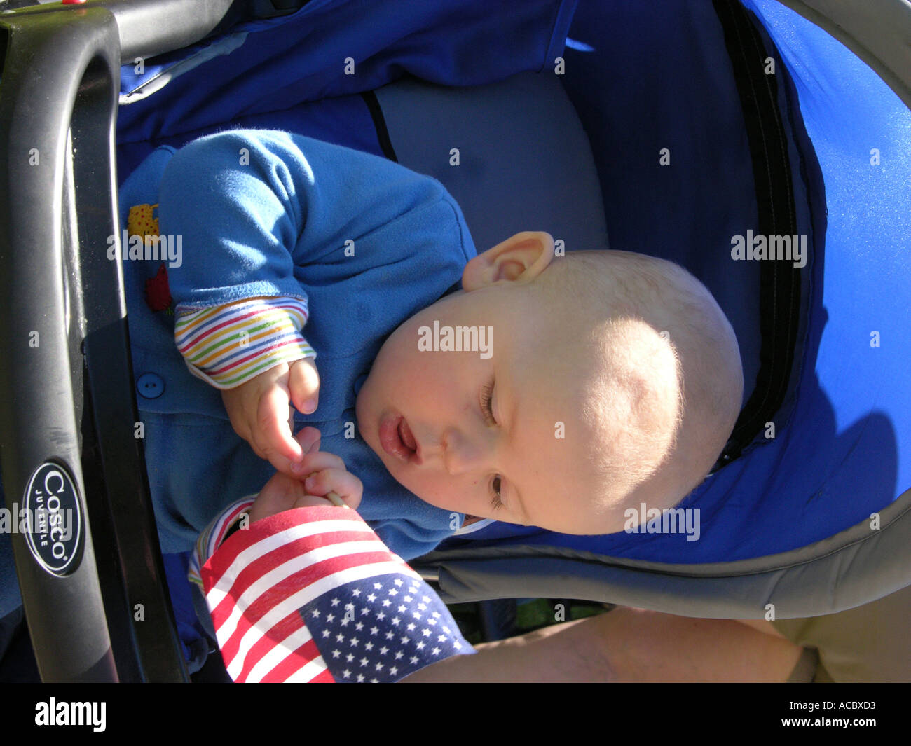Giorno di indipendenza parade a Lexington Michigan Foto Stock