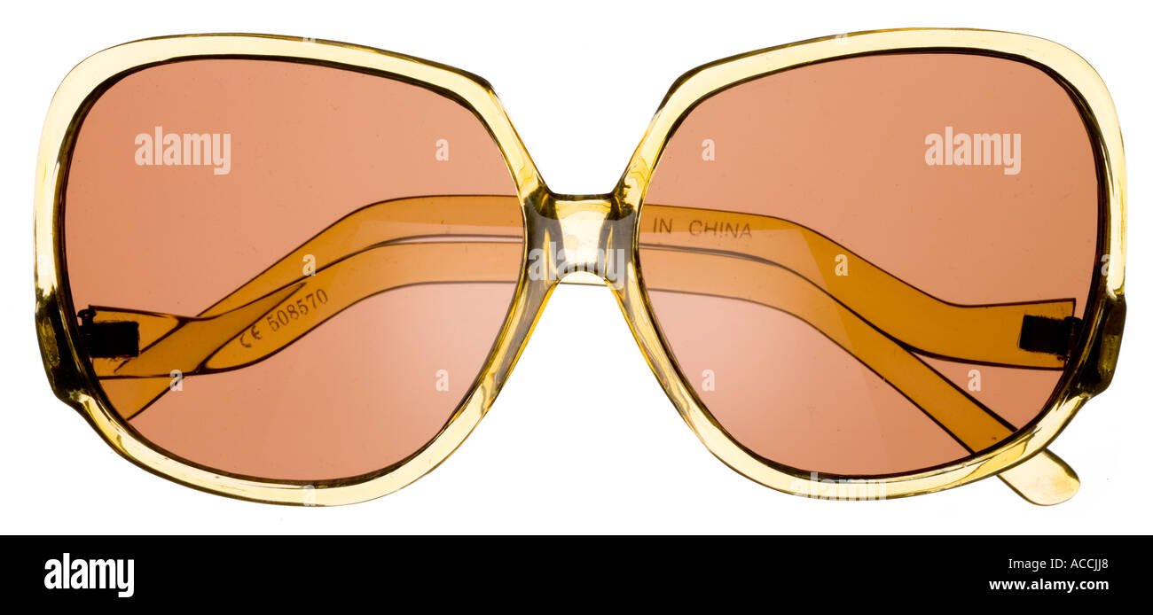 Oversized moda occhiali da sole Foto Stock