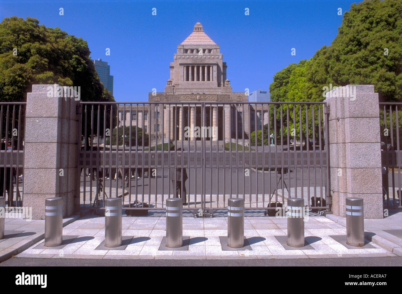 Edificio della Dieta di Tokyo è la sede del governo giapponese Foto Stock