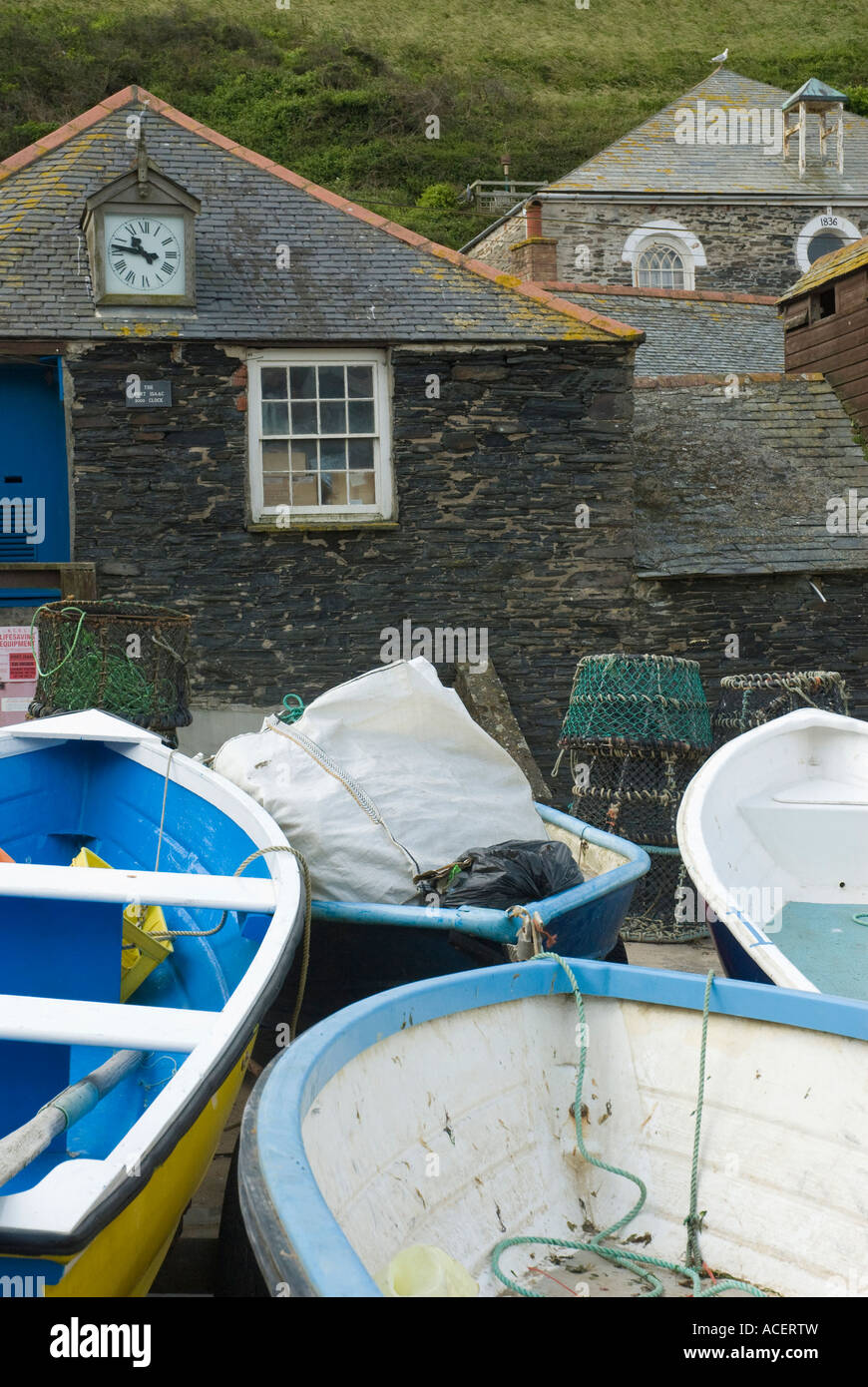 Port Isaac, Cornwall Foto Stock