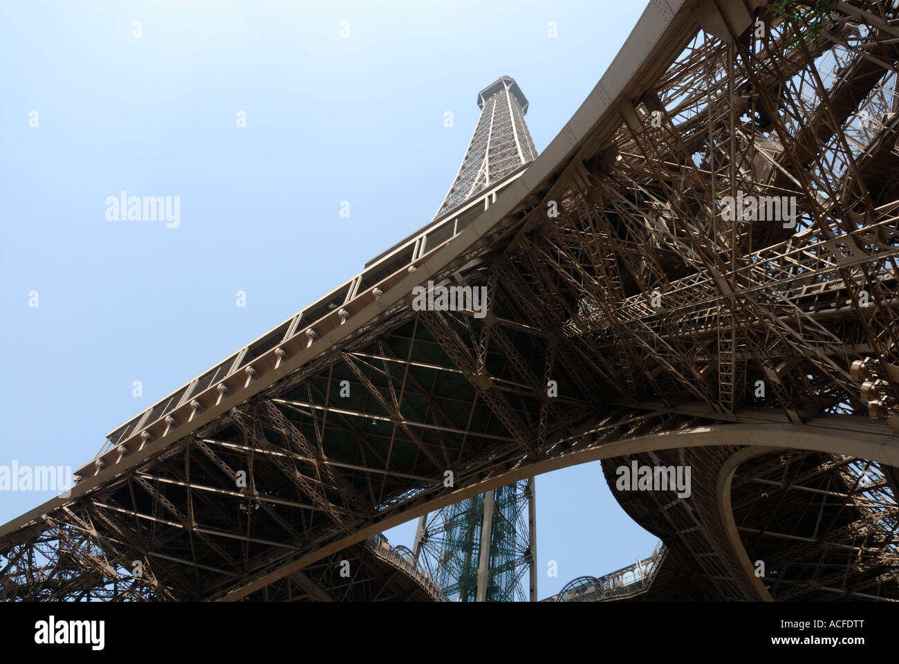 La Torre Eiffel a Parigi Foto Stock
