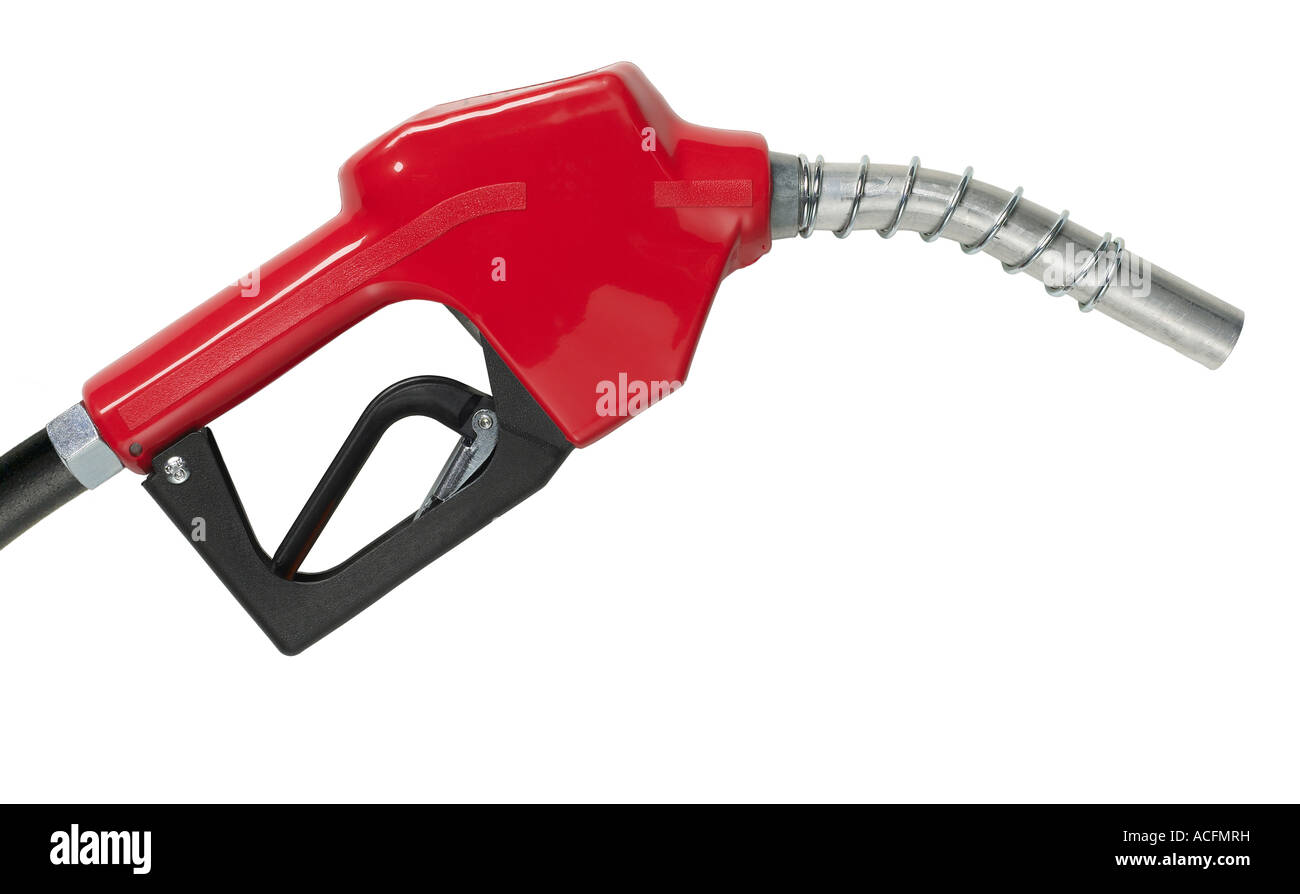 Ugello della pompa di gas Foto Stock