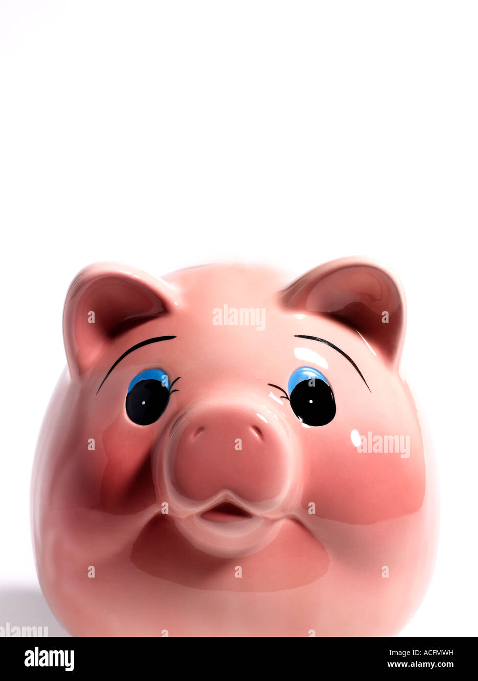 Salvadanaio in plastica trasparente a forma di orso. Salvadanai originali per bambini con tappo. Salvadanaio leggero e resistente. (Rosa
