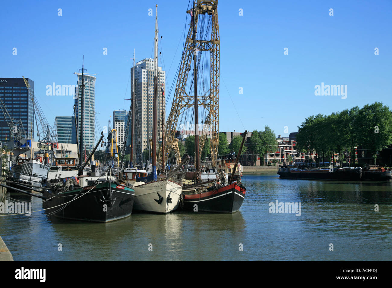 Museo della Marina e del porto di Rotterdam, Olanda, Europa Foto Stock