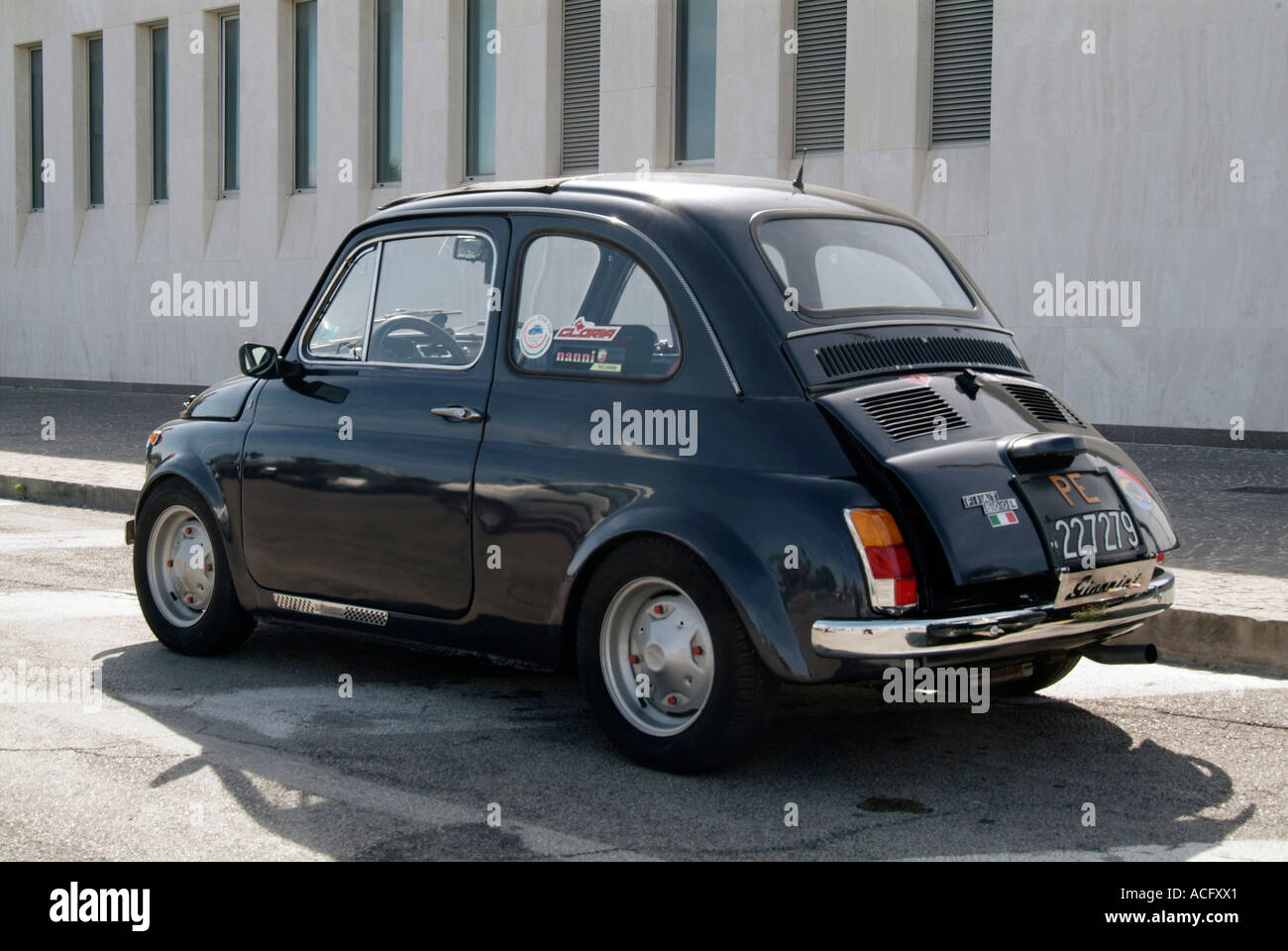 Fiat, 500, auto, città, piccole, automobili, minuscoli, italiano, automobili, industria, classic, Foto Stock