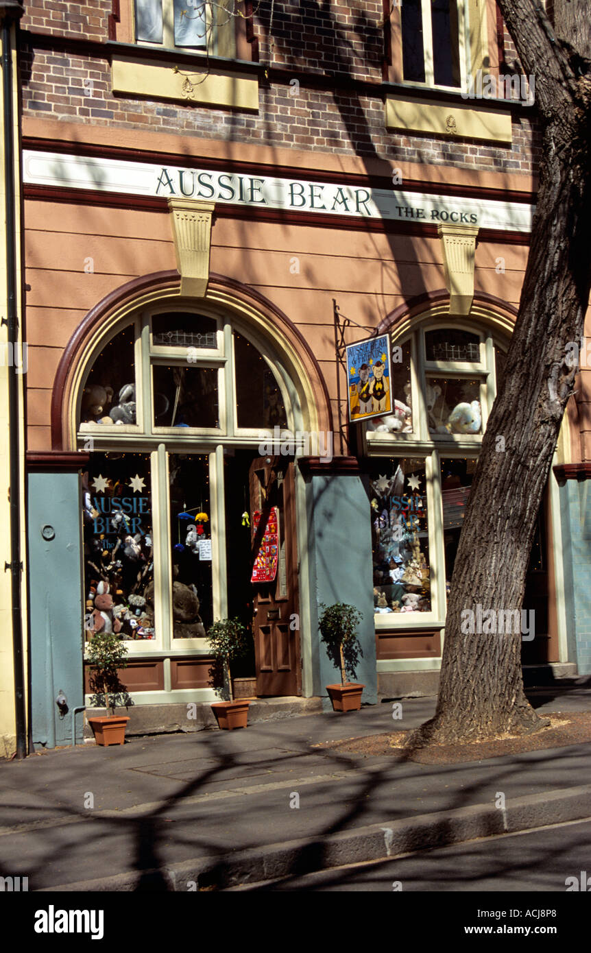 Orso Aussie e amici Regali, rocce, Sydney, Nuovo Galles del Sud, Australia Foto Stock