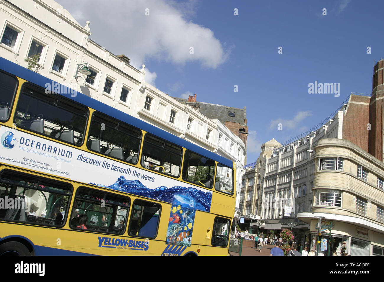Centro di Bournemouth Foto Stock