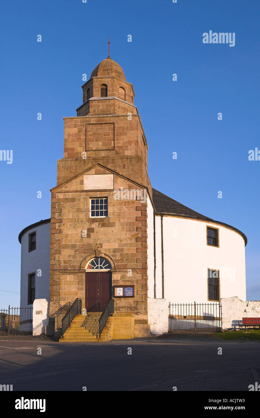 La Chiesa Rotonda di Bowmore, isola di Islay, Argyll and Bute, Scozia. Foto Stock