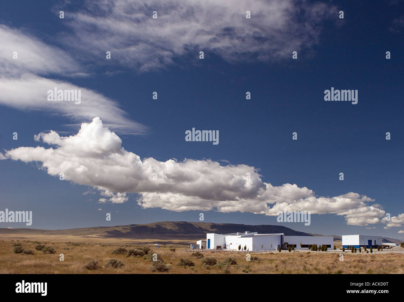 "LIGO presso Richland Washington USA sul Hanford Prenotazione' Foto Stock
