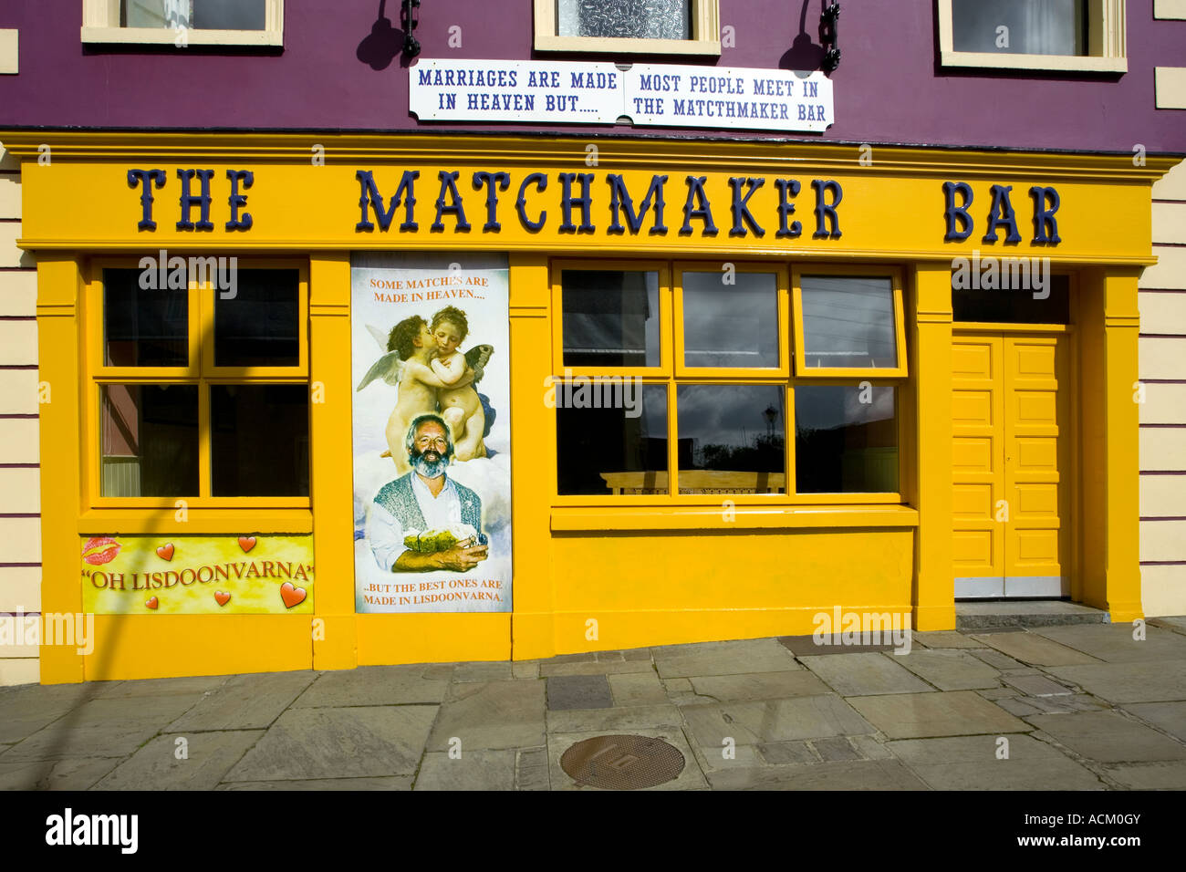 Lisdoonvarna, costa ovest dell Irlanda, matchmaker festival, irlandese, celebrazione, festival Foto Stock